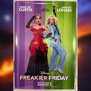 FREAKIER FRIDAY (2025) - ORIGINAL DOUBLE SIDED ADVANCE MOVIE POSTER